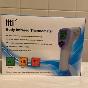 💙HTI HT 820 D Handheld Body Infrared Thermometer non contact new